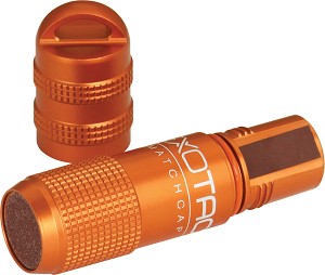ET1003ORG Exotac MATCHCAP Survival Match Case and Striker 